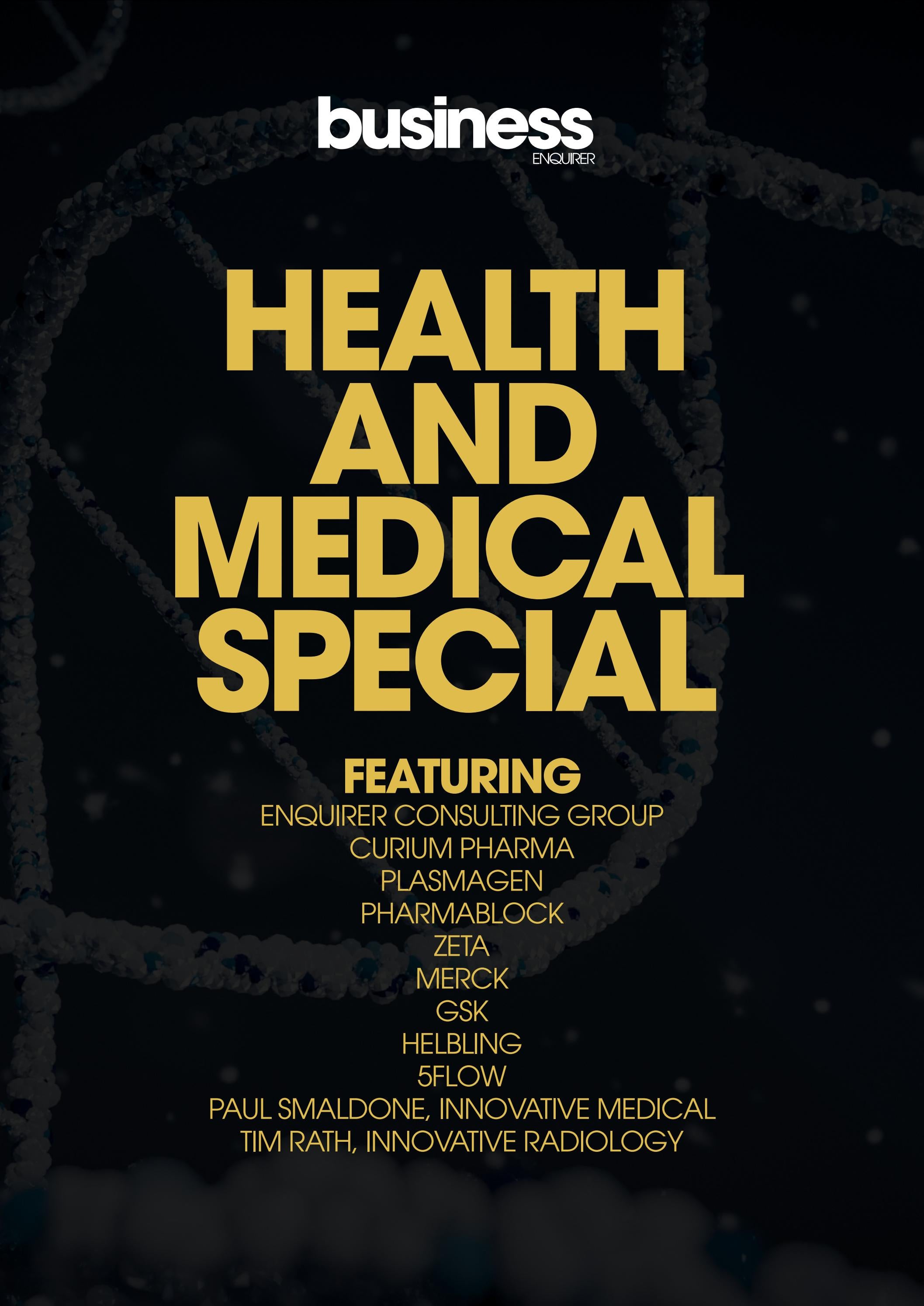 Business Enquirer, Health and Medical Special Edition 2026 cover