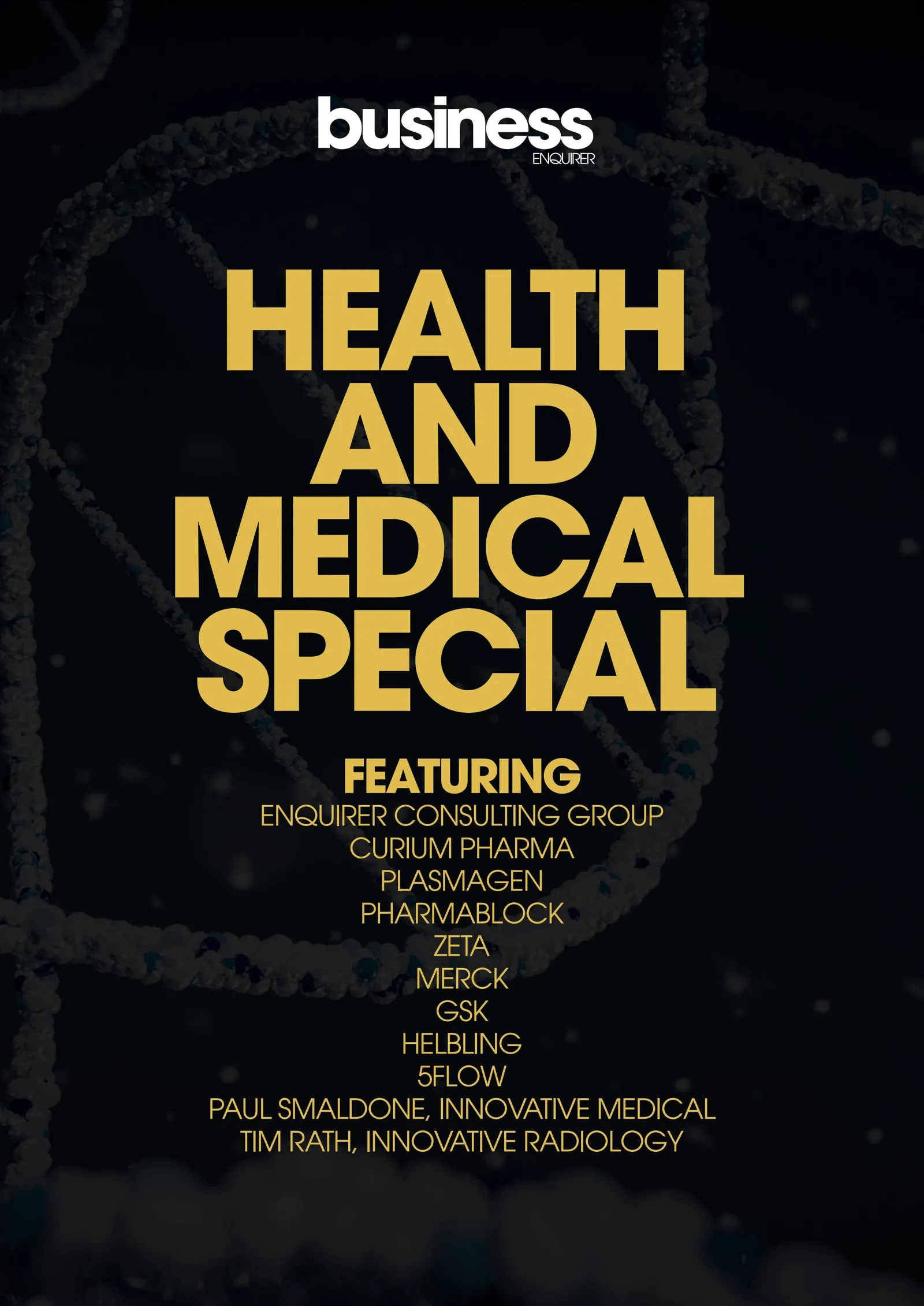 Business Enquirer, Health and Medical Special Edition 2026 cover